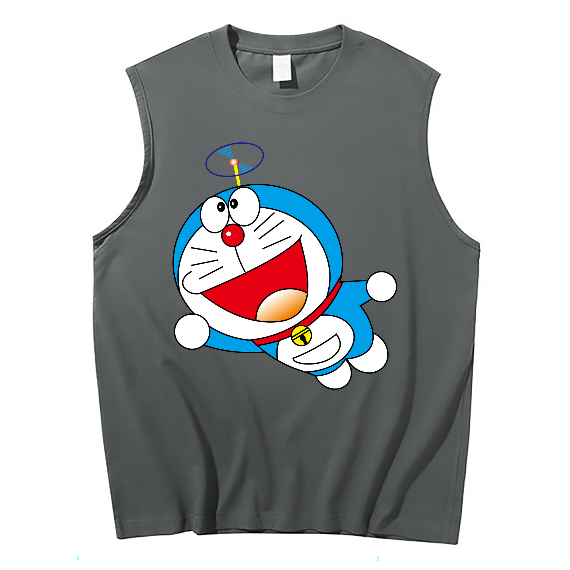 （画像用） ドラえもん Doraemon コットン100％タンクトップ（フロントプリント）